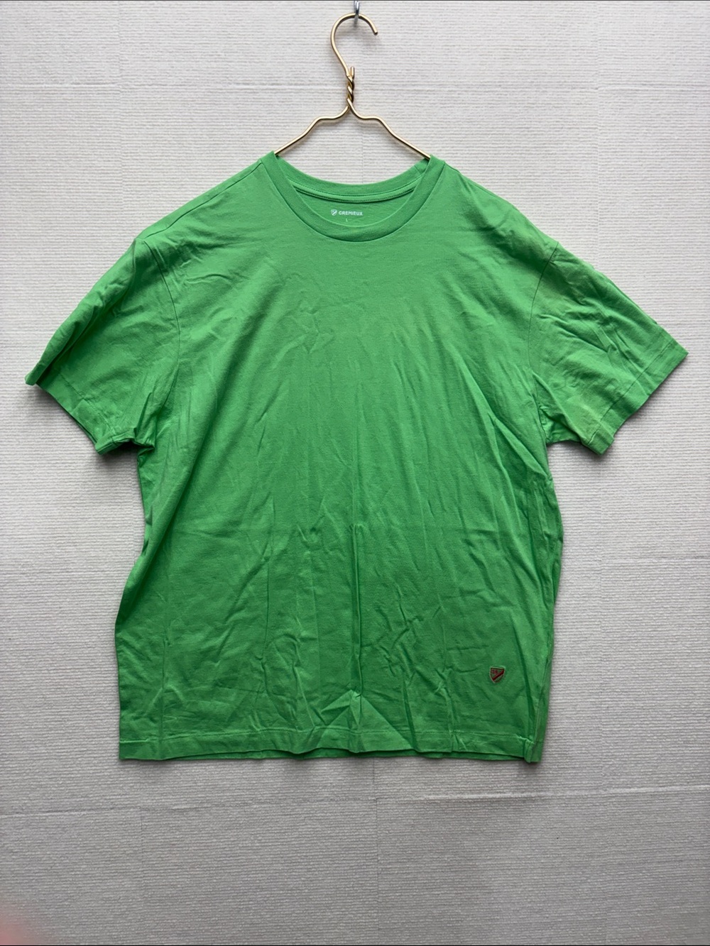 Cremieux Green Crewneck T-Shirt large